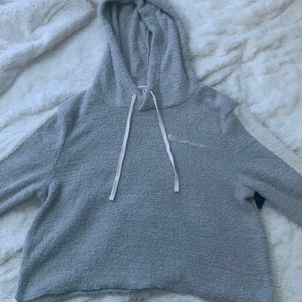 Champion cropped hoodie and shorts set